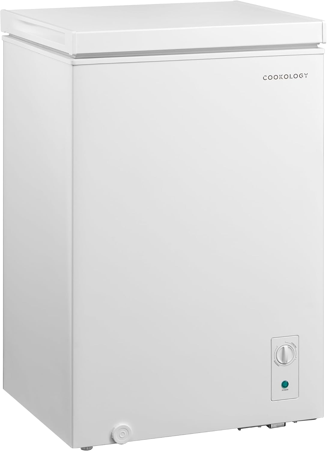 Cookology 99L Freestanding Chest Freezer - Adjustable Feet - White