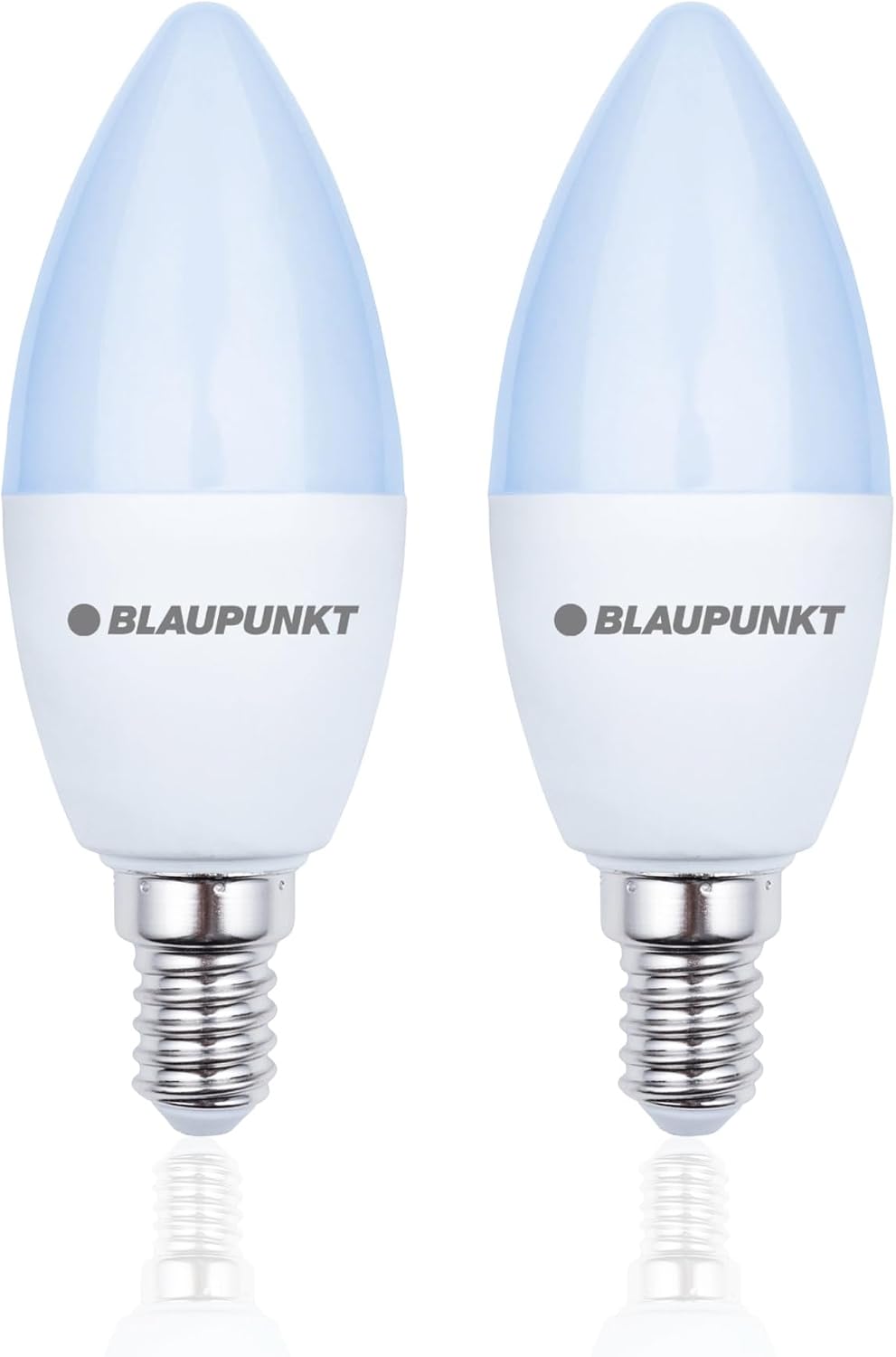 Blaupunkt E14 LED Light Bulb Candle Shape – 10W (Equivalent to 80W - 100W), 820 Lumens, 4000K Neutral White LED – Non‑Dimmable, E14 Screw Base, Energy‑Efficient Home Lighting – Pack of 1