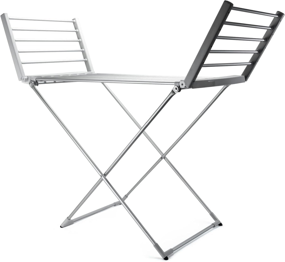 Easy Shopping® Electric Heated Clothes Airer 3-Tier Folding Laundry Dryer with 24 Heated Rails Indoor Horse Rack Foldable Garment Dryer