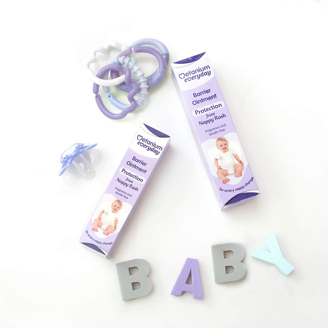 Metanium Everyday Barrier Ointment, Nappy Rash Protection, 40g Tube