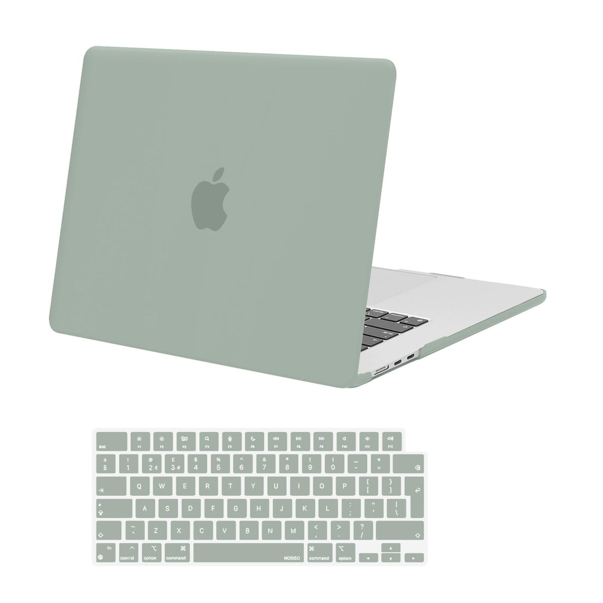 MOSISO Compatible with MacBook Air 13 inch Case M5-M2, Crystal Clear