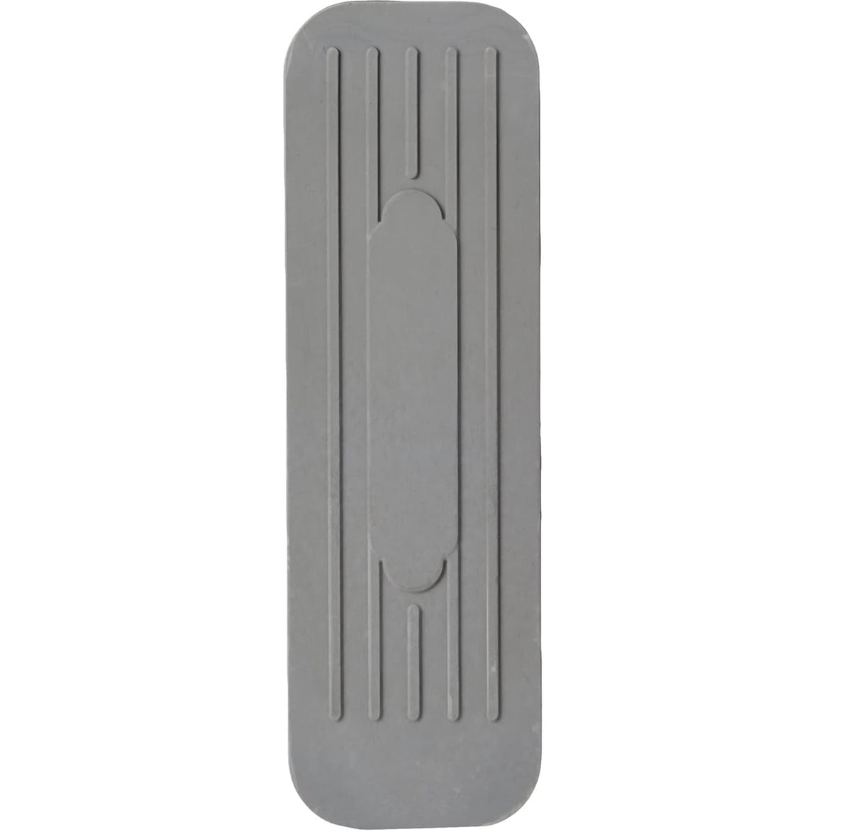 Merriway BH02509 Heavy Duty Non Slip Rubber Door Wedge, Grey, Pack of 1