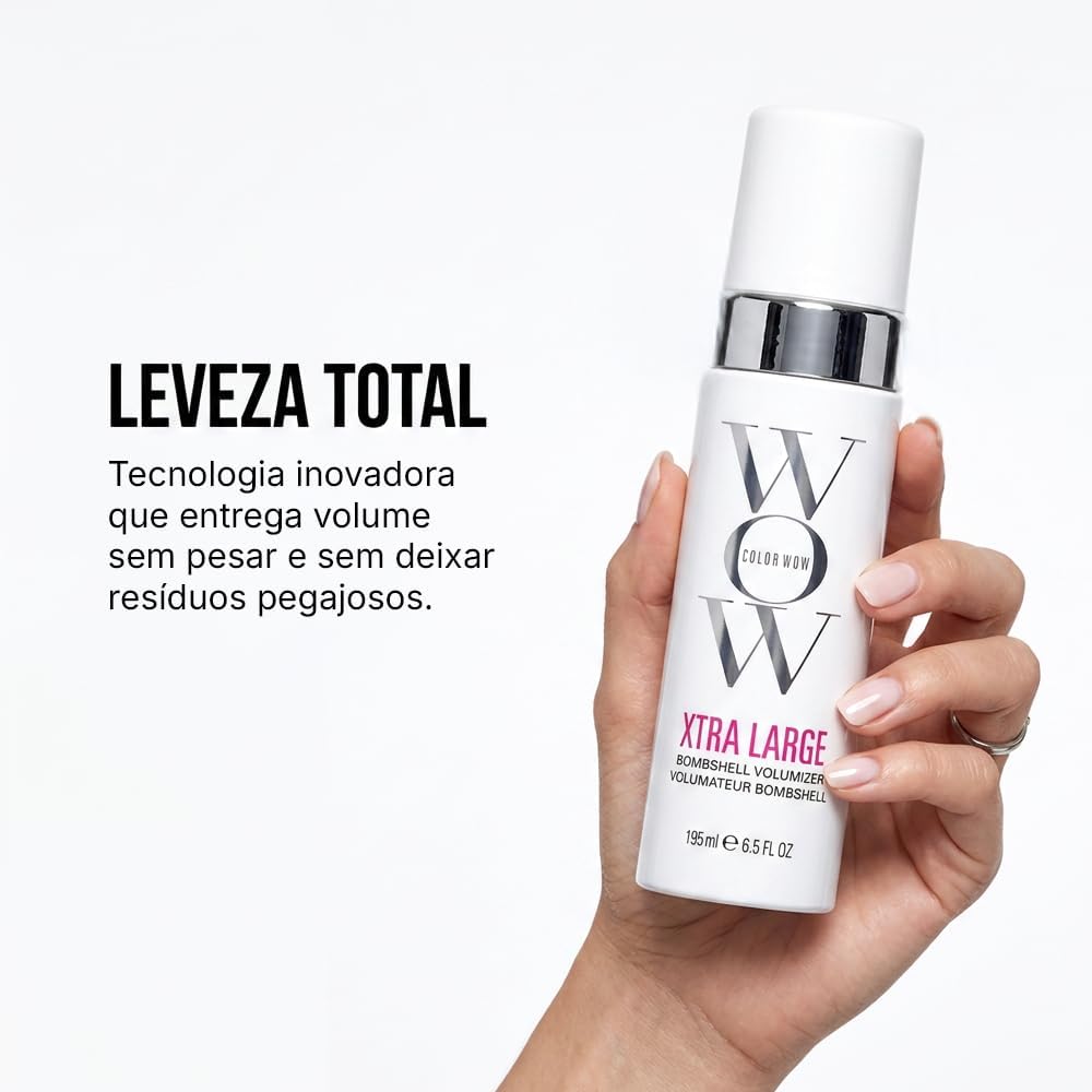 COLOR WOW Xtra Large Bombshell Volumizer - New Alcohol-Free Technology for Lasting Volume and Thickness