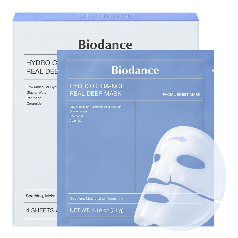 BIODANCE Bio-Collagen Hydrogel Overnight Face Mask. 4 PCs