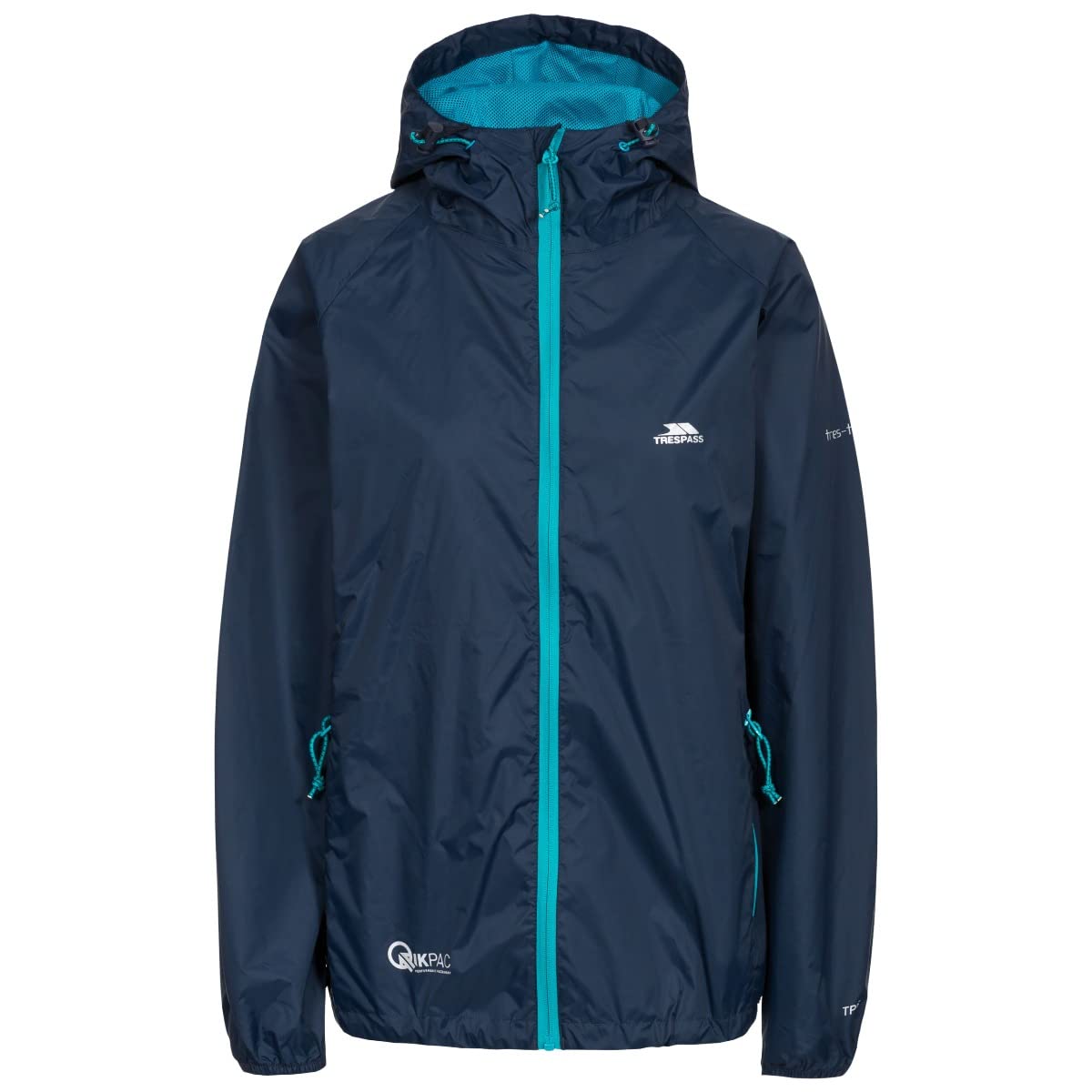 Trespass Unisex Waterproof Packaway Jacket Qikpac