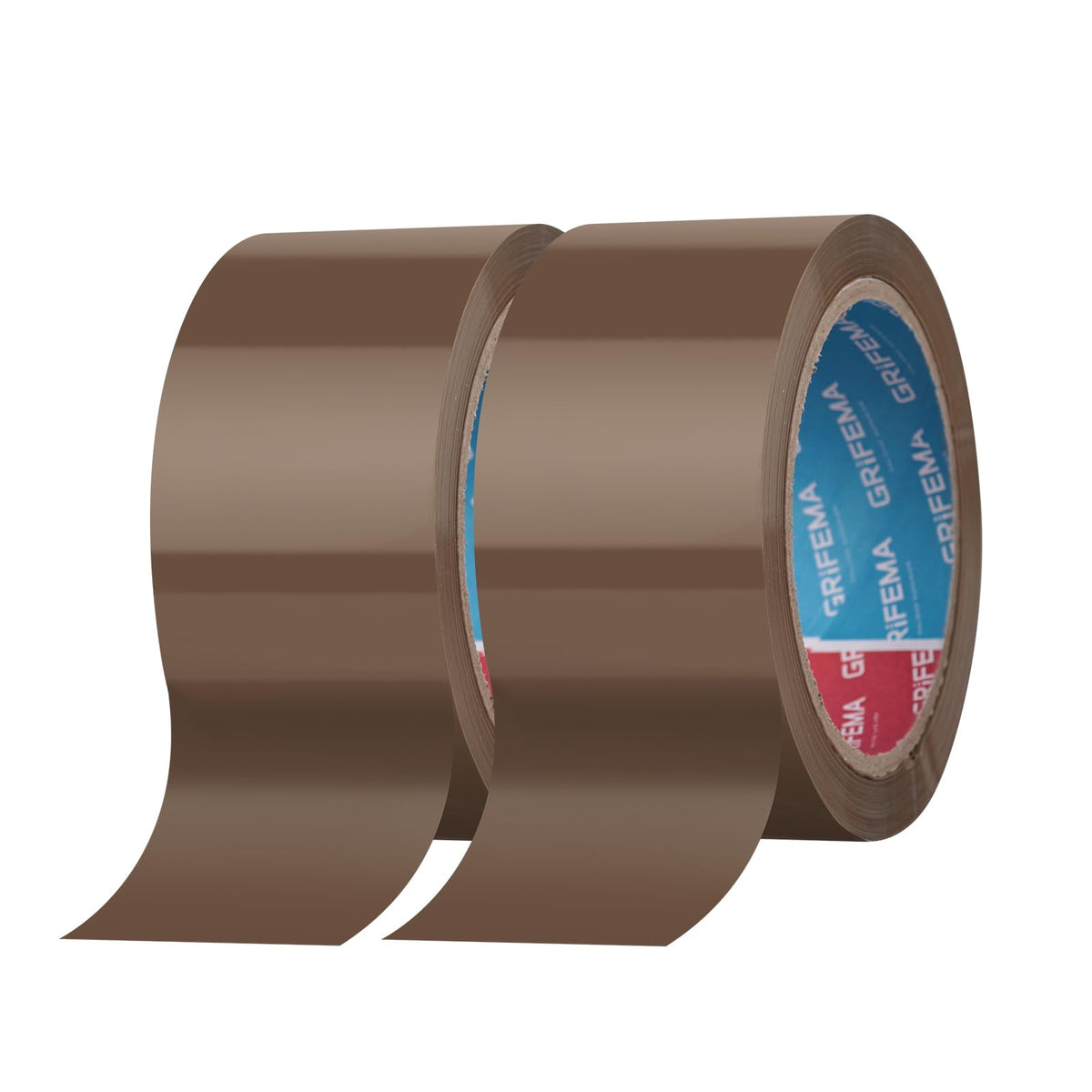 GRIFEMA GA4004-1 Brown Low Noise Packing Tape 50mm x 66m 1 Roll