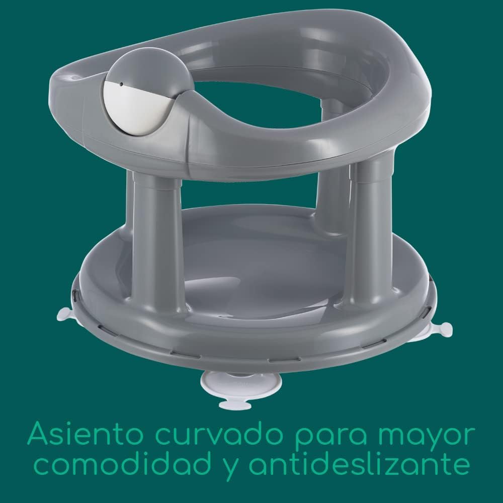 Bebeconfort Playful Swivel Baby Bath Seat, 0–10 kg, Blue