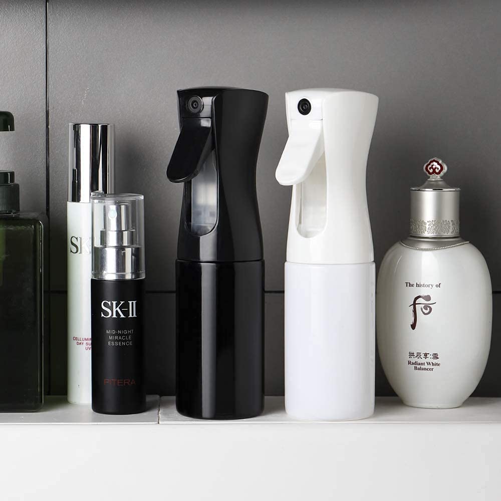 Spray Bottles Continuous Ultra Fine Mist Empty Water Bottles Hairdresser Spray Bottles Salon Hairdresser Hair Tool Water Sprayer (200ML, Mint Green)