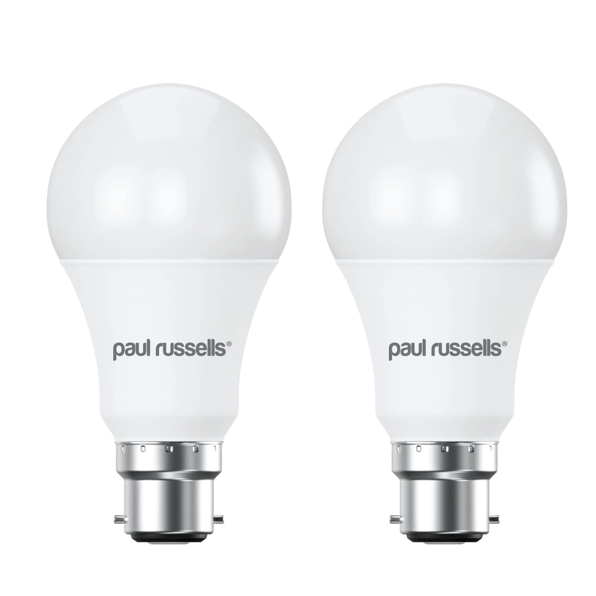 paul russells LED GLS - Dimmable Bayonet Light, 14W 1521 Lumens B22 A70 LED Bulbs, 100w Equivalent, 6500K Daylight, Dimmer Standard BC Energy Saving Ceiling Lightbulbs, 2 Pack