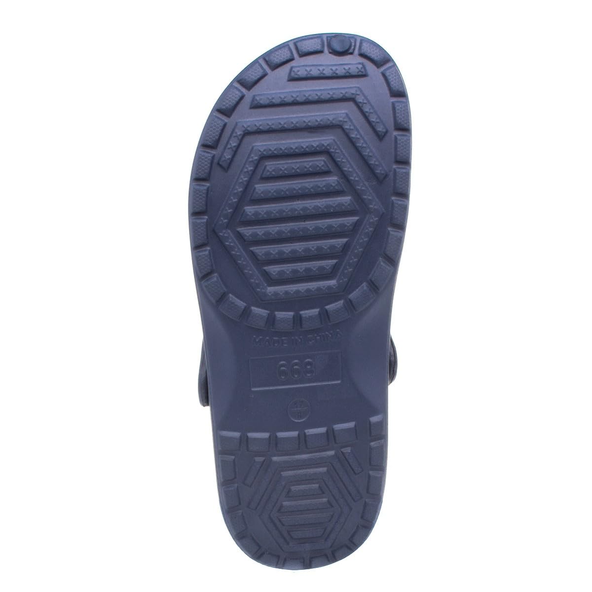Shoe Zone - Adults Black Slip On EVA Clog Sandal
