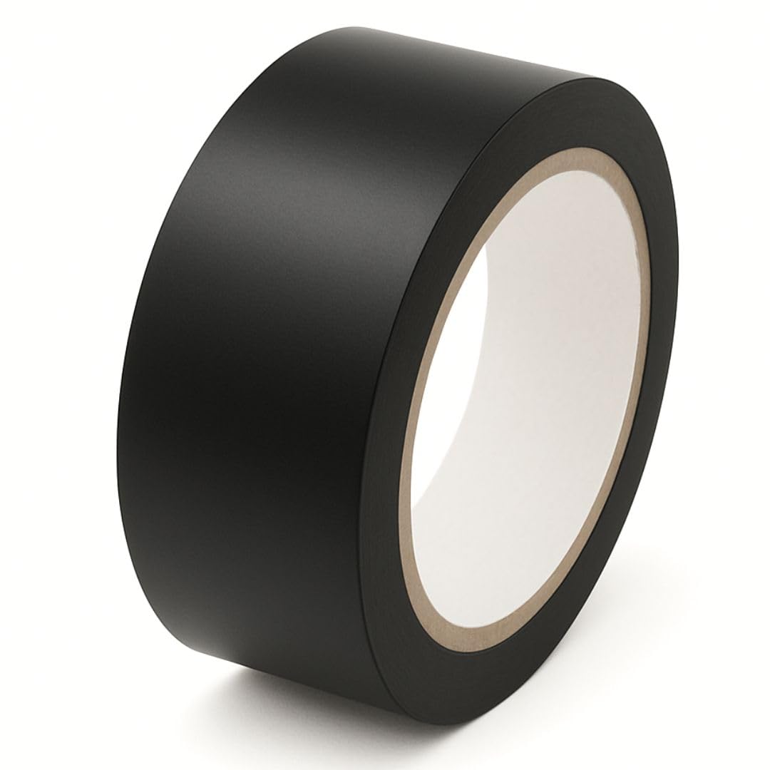 GTSE 50mm x 5m Black Anti Slip Tape, High Traction, Strong Grip Abrasive, Non Skid Tape for Indoor/Outdoor Use, Tread Warning Tape