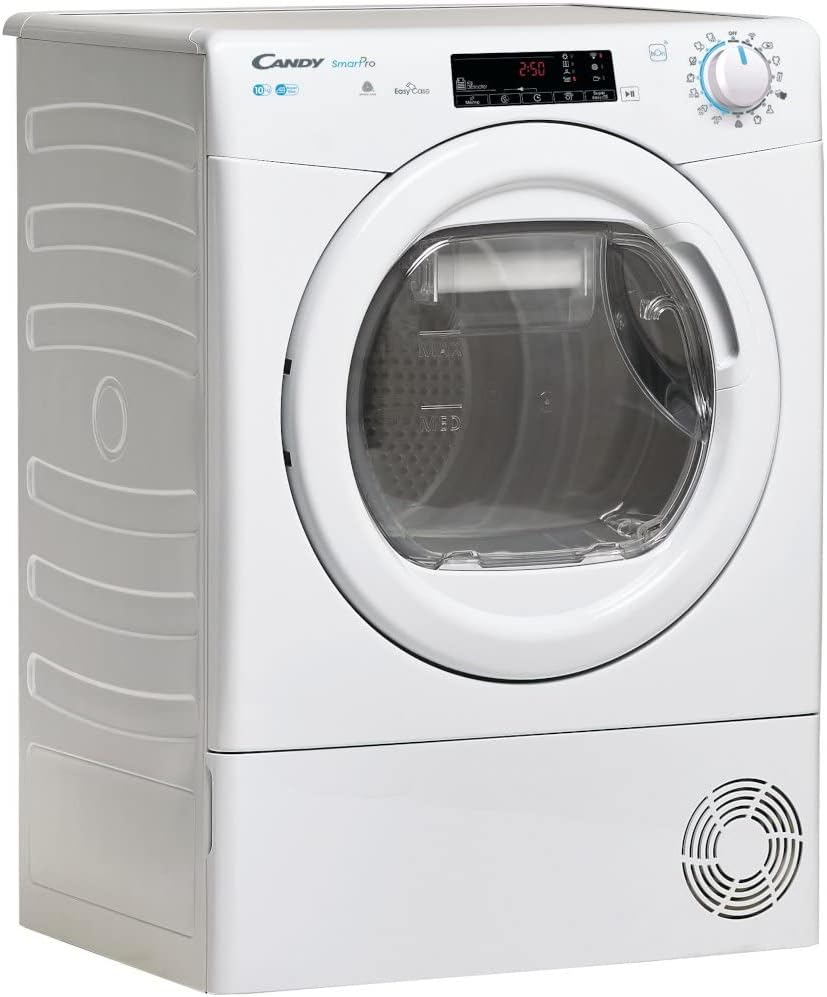 Candy CSOEC10TE 10kg Condenser Tumble Dryer, Sensor Dry, EasyCase, WiFi, White