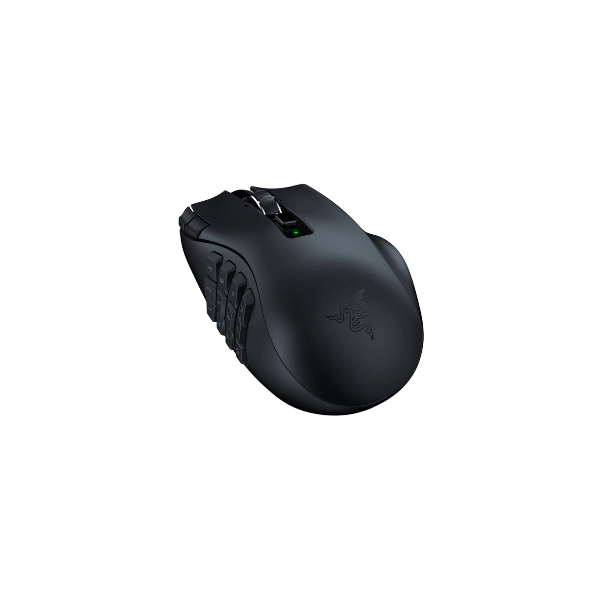 Razer Naga X - Ergonomic MMO Gaming Mouse with 16 Programmable Buttons (2nd Gen Optical Mouse Switches, Advanced 5G Optical Sensor, 85g Ergonomic Design, RGB Chroma, Speedflex Cable) Black