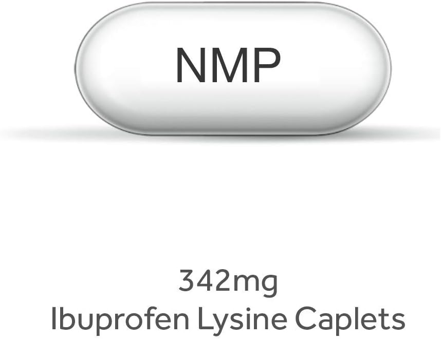 Nurofen 342mg Ibuprofen Lysine Caplets, 12 Count, Strong Headache And Migraine Painkillers, Effective For Fast Relief