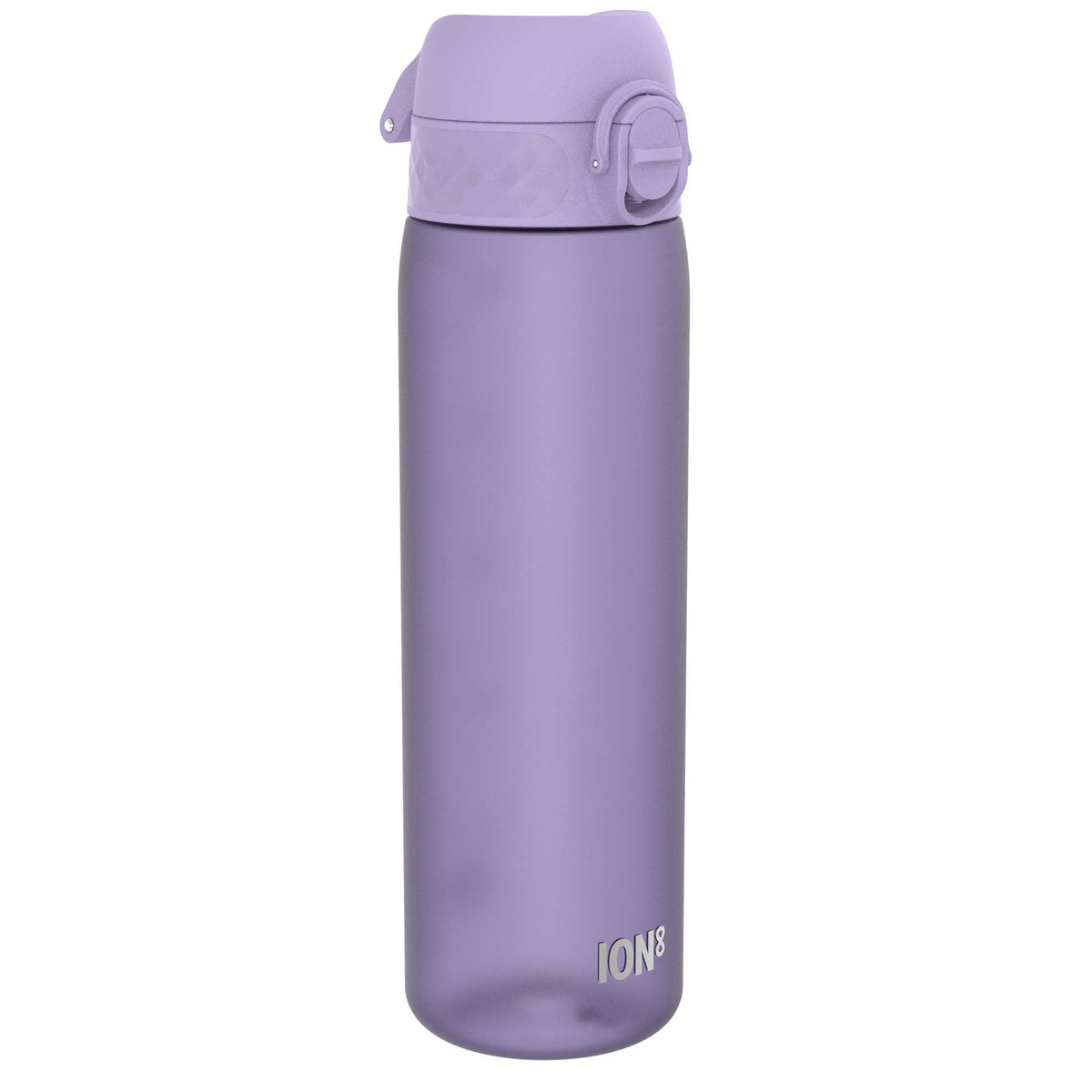 Ion8 Water Bottle, 500 ml/18 oz, Leak Proof, Easy to Open, Secure Lock, Dishwasher Safe, Hygienic Flip Cover, Carry Handle, Fits Cup Holders, Easy Clean, Hot Pink