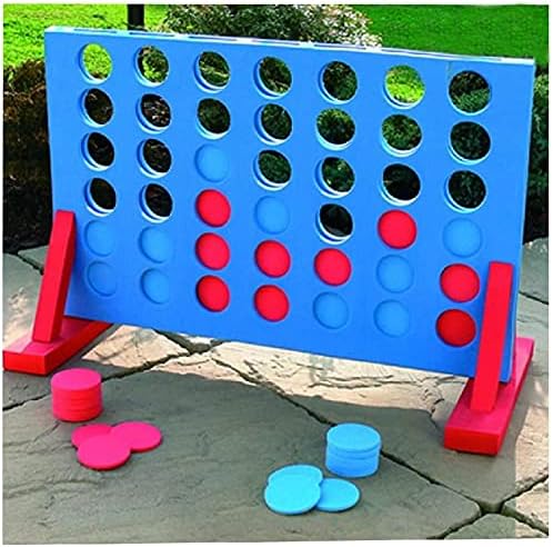 Unibos Giant Four in A Row Garden Outdoor Game Childrens Kids Adult Family Fun Toy Pub Game