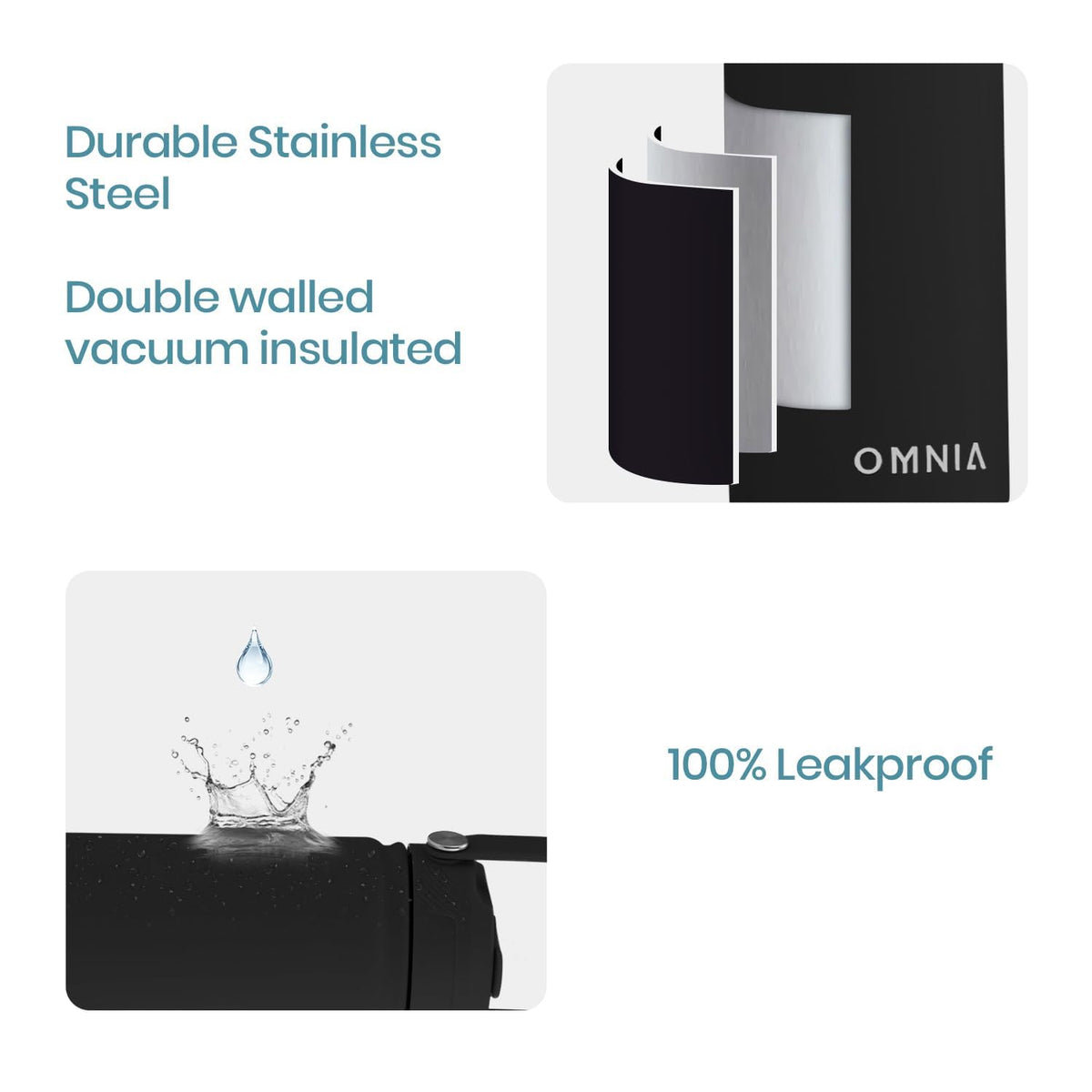 Vacuum Insulated Stainless Steel Water Bottle, 2 Lids (Straw & Spout) Leakproof, BPA-Free, Reusable Flask Ideal for Travel and Outdoors (Gradient Purple - 750 ml)