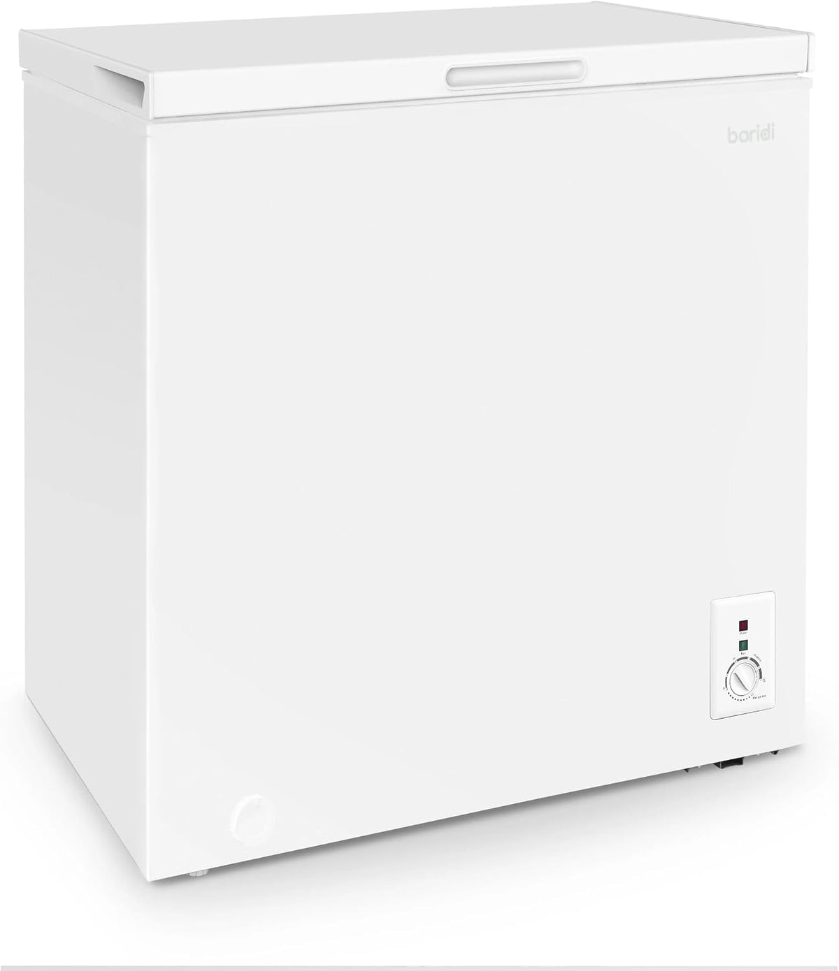 Baridi 299L Freestanding Chest Freezer with Adjustable Thermostat, Black - DH261