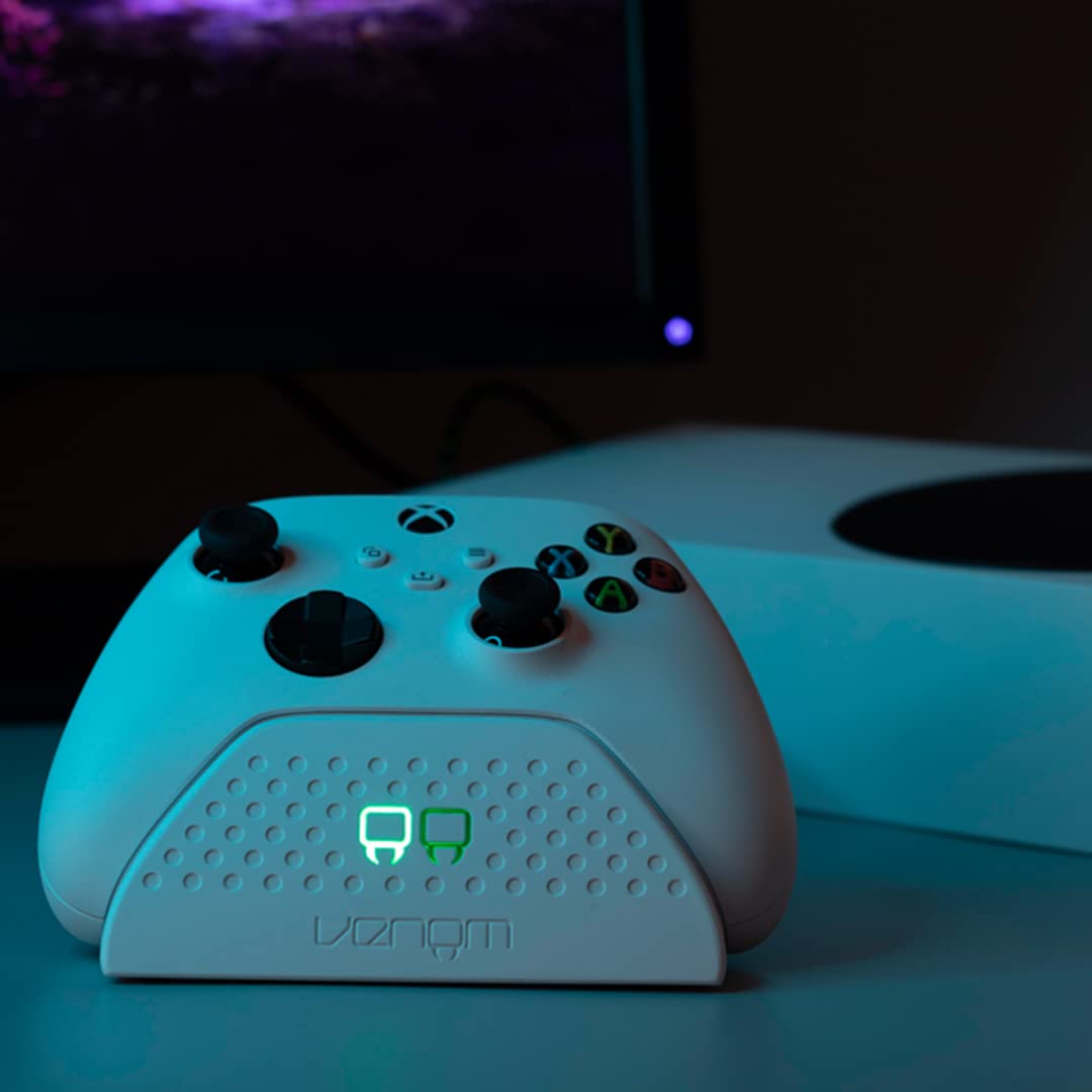 Venom Rechargeable Battery Twin Pack - White (Xbox Series X & S/Xbox One)