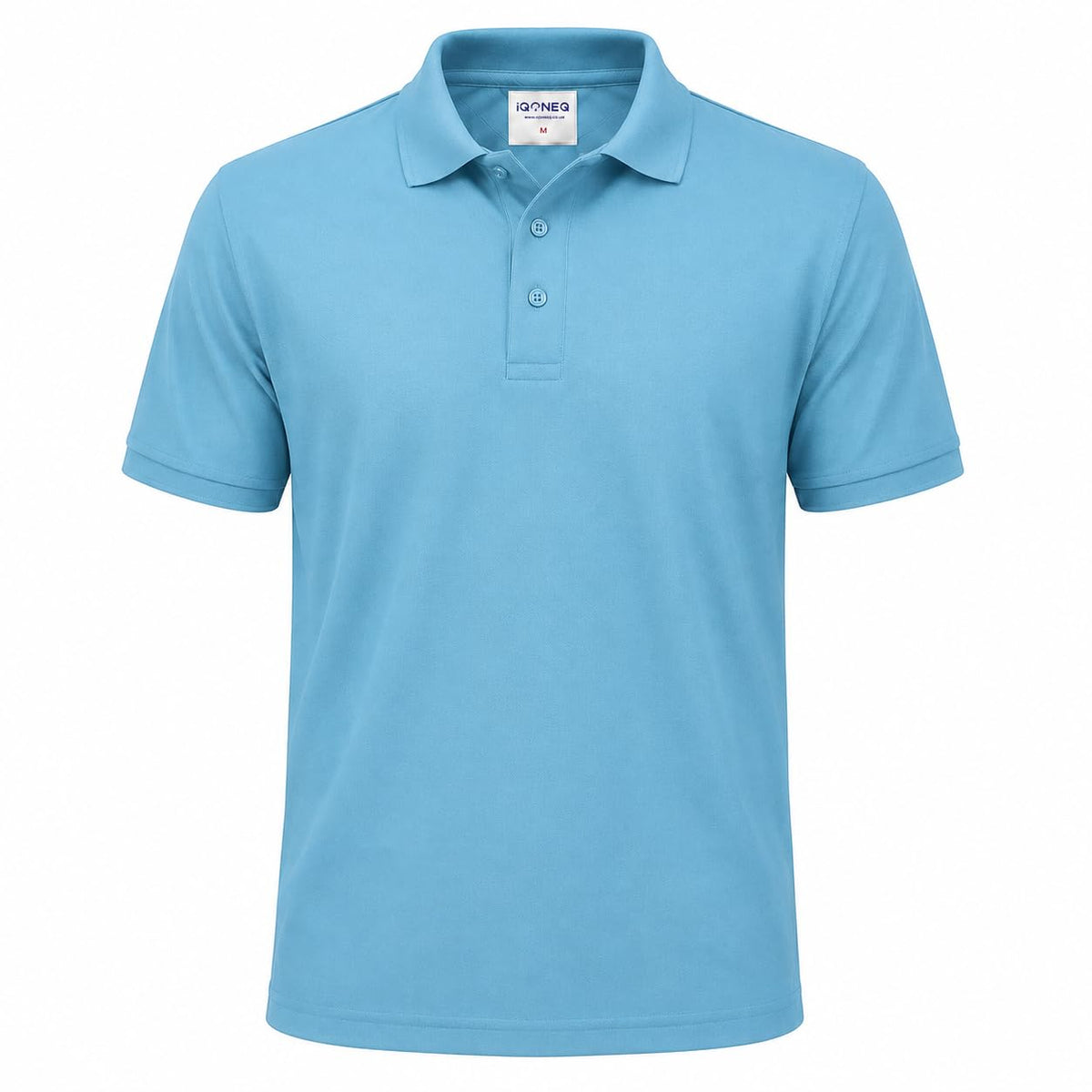 Mad Ink Men's Classic Polo Shirt, Short Sleeve Piqué Knit Collared Polo Top, Soft Breathable Comfortable Casual Shirt for Work, Office, Golf, Travel, Leisure & Everyday Wear