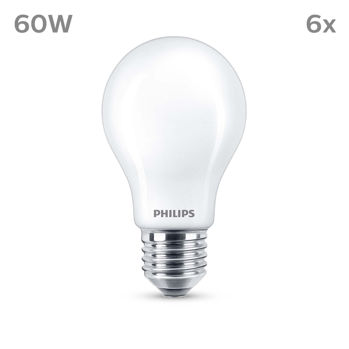PHILIPS LED Frosted A67 Light Bulb 3 Pack [Warm White 2700K - E27 Edison Screw] 100W, Non Dimmable. for Home Indoor Lighting