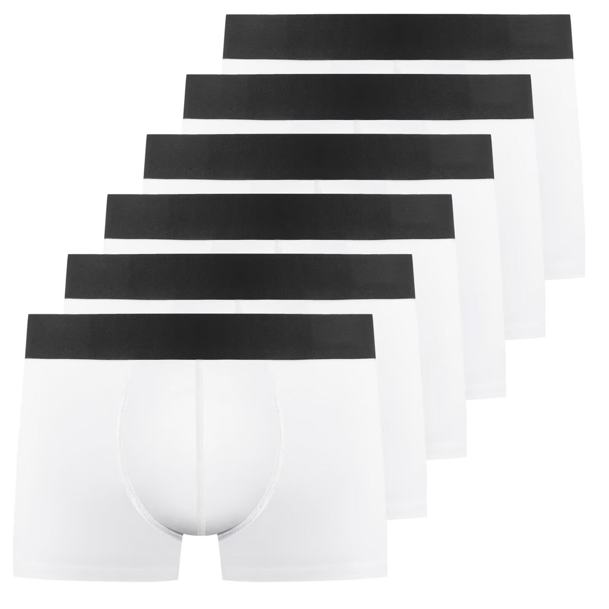 YouShow Mens Boxers 6/12 Pack Mens Underwear Hipsters Cotton Pants Trunks