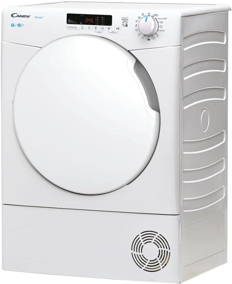 Candy Smart Condenser Tumble Dryer, 9kg, White, B Class