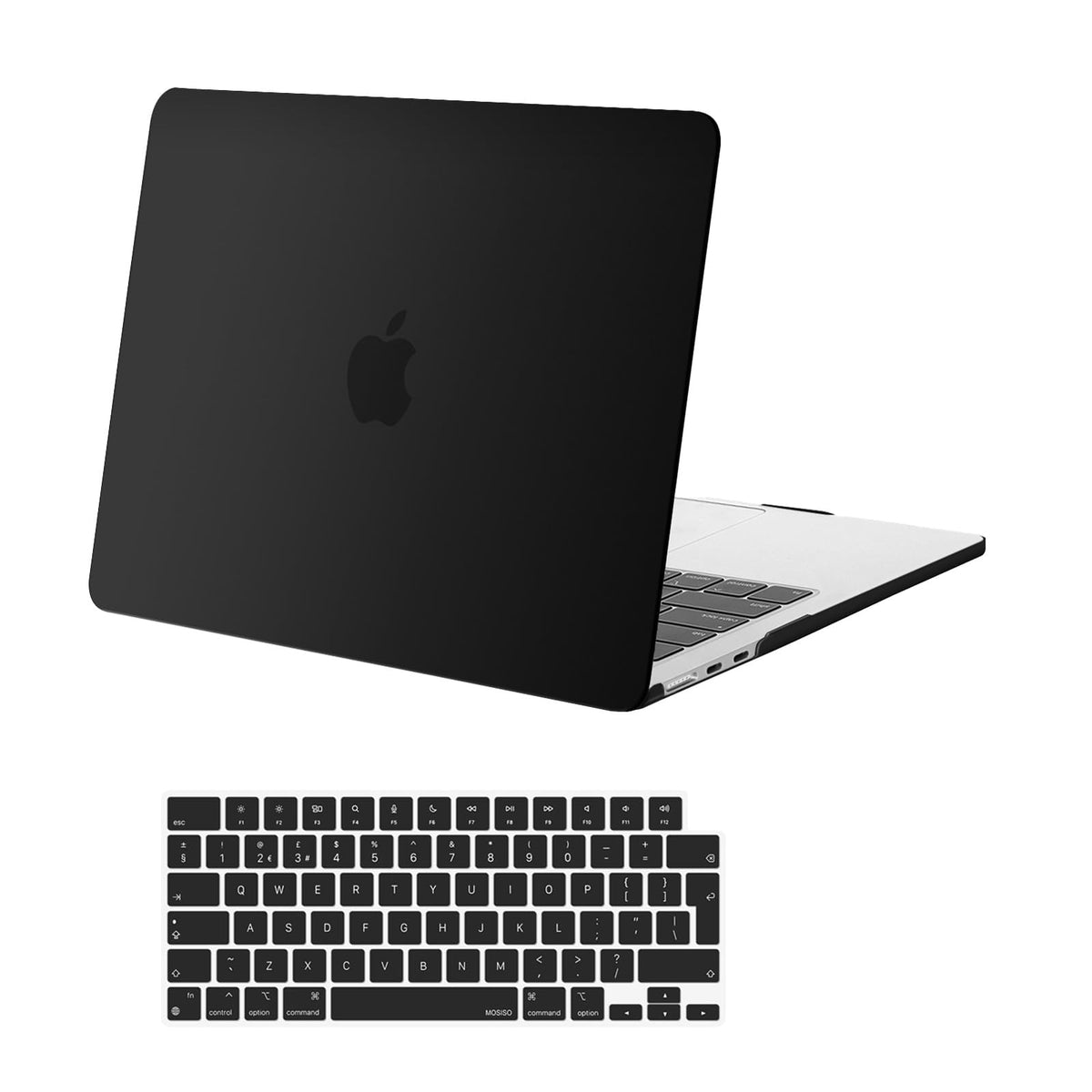 MOSISO Compatible with MacBook Air 13 inch Case M5-M2, Crystal Clear