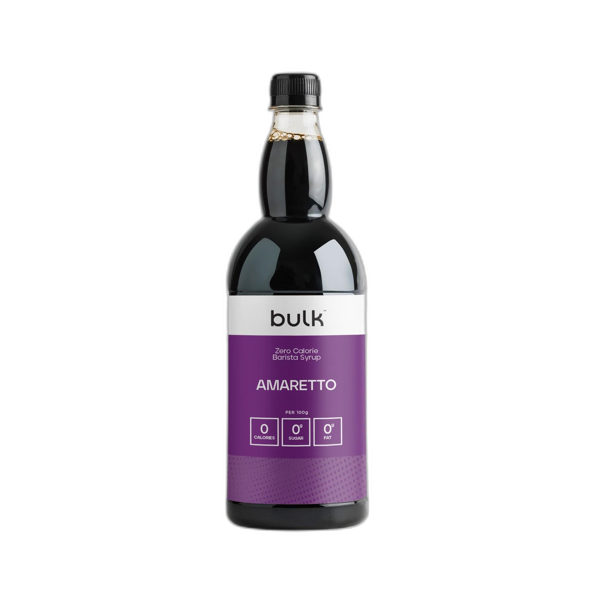 Bulk Zero Calorie Barista Syrup, Amaretto, Coffee, 1 Litre