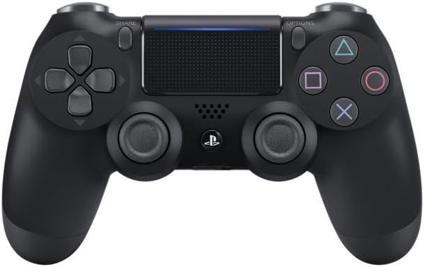 Sony PlayStation DualShock 4 Controller - Black (Renewed)