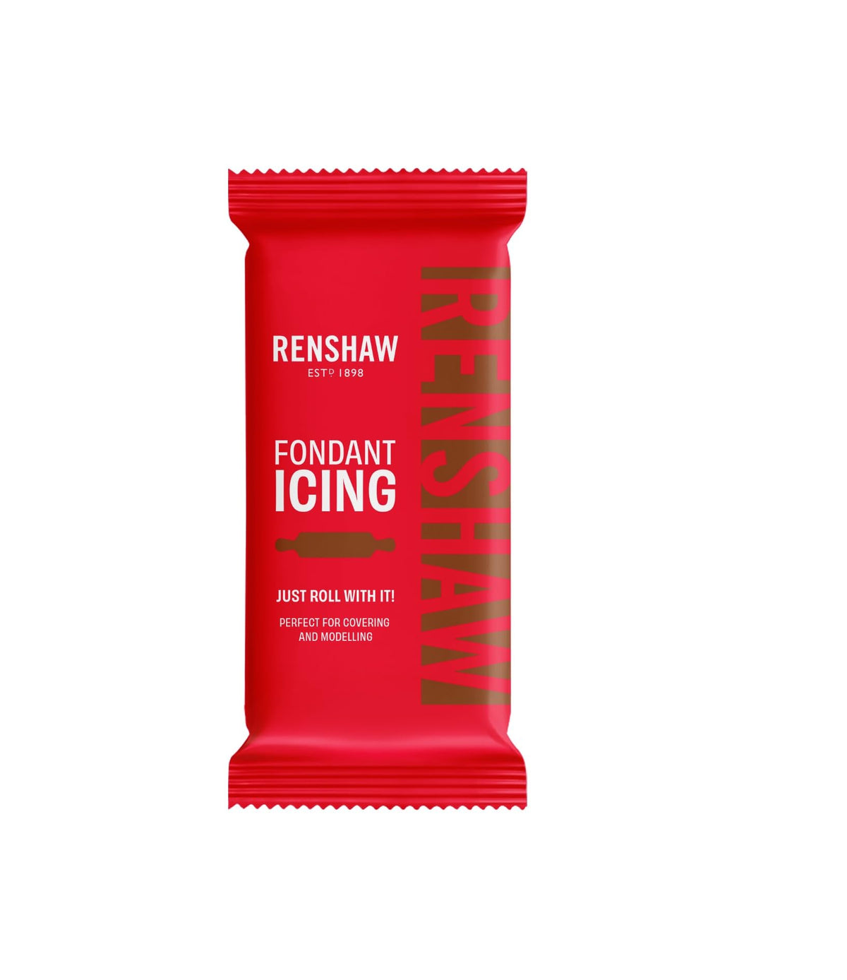 Renshaw White Ready to Roll Fondant Icing, 500 g (Pack of 1)
