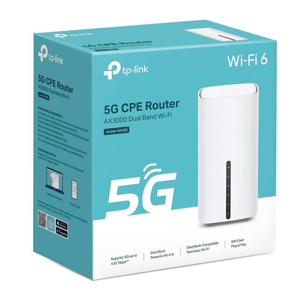 TP-Link TL-MR105 4G Router with SIM Slot, N300 Portable WiFi