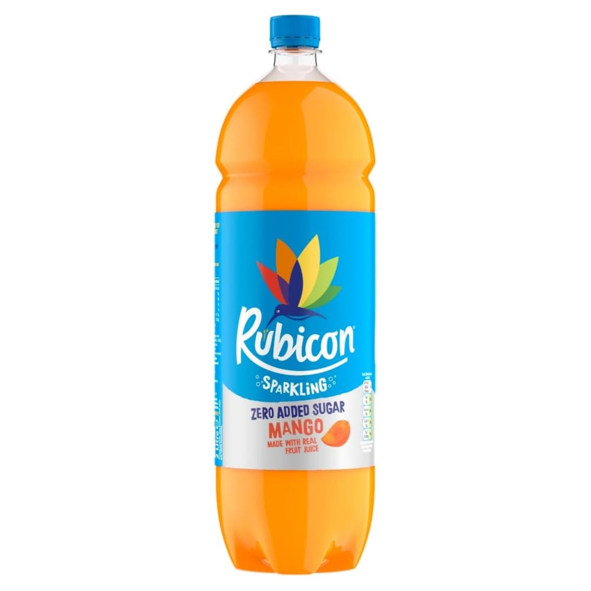 Rubicon Mango Sparkling Fruit Soft Drink, 6 Pack, 330ml Cans