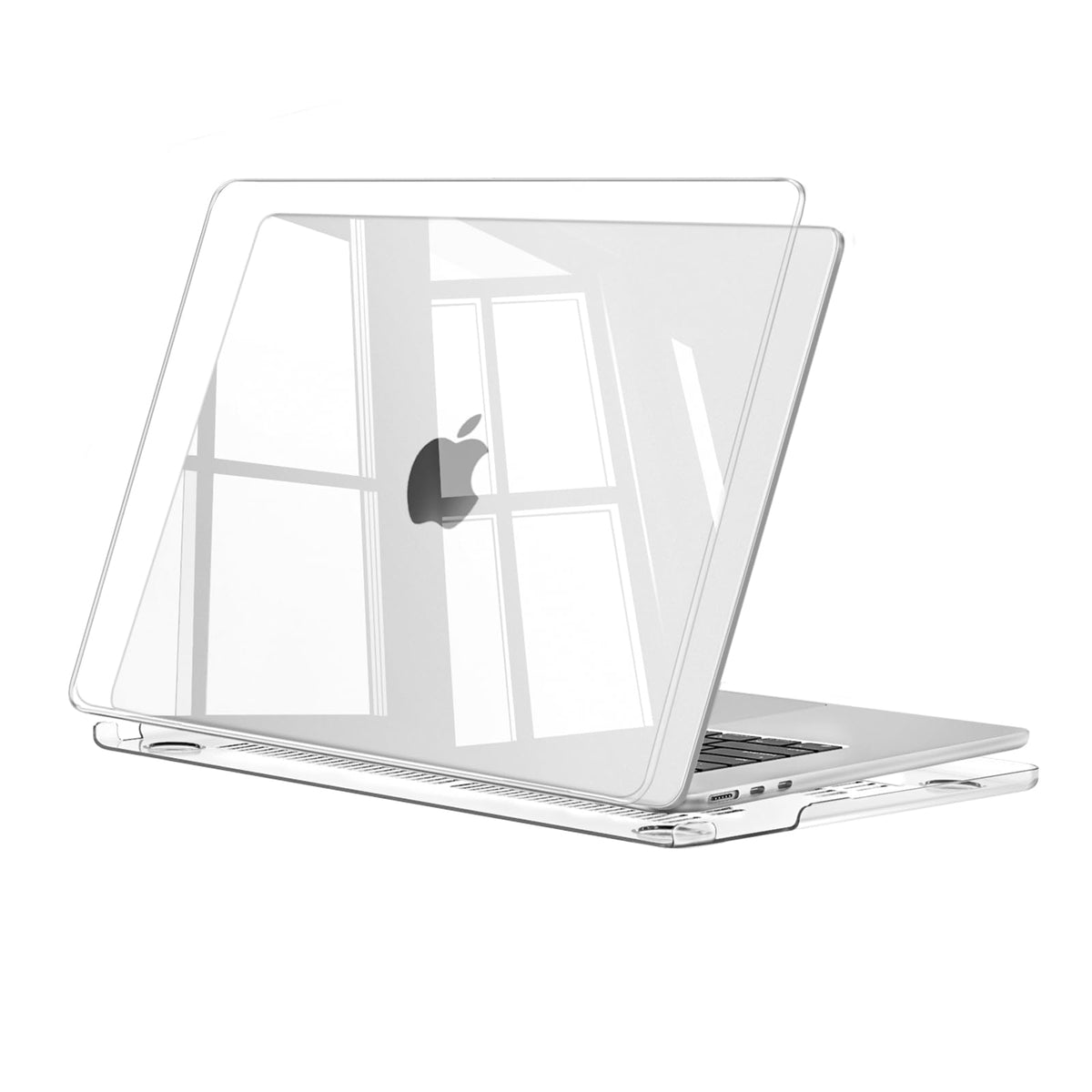 MOSISO Compatible with MacBook Air 15 inch Case 2026, Antique Green