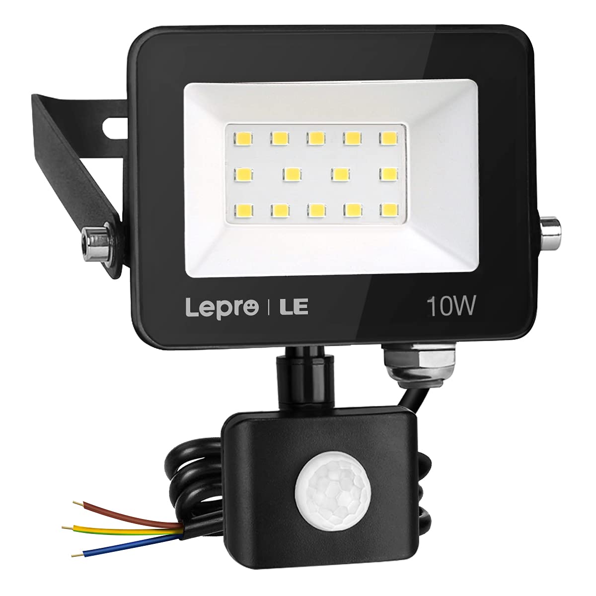Lepro Security Lights Outdoor Motion Sensor 10W 850 Lumen Waterproof