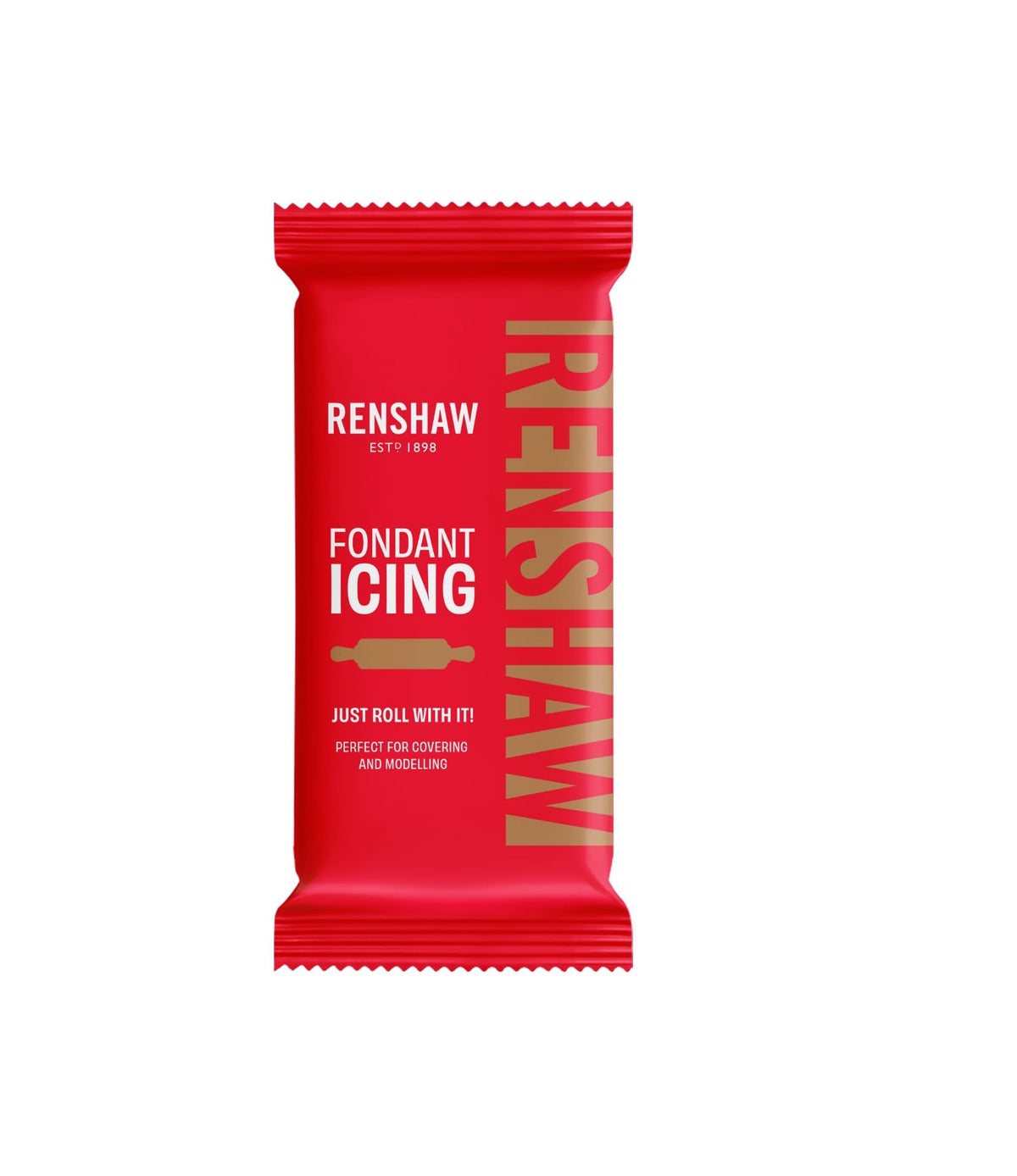 Renshaw White Ready to Roll Fondant Icing, 500 g (Pack of 1)
