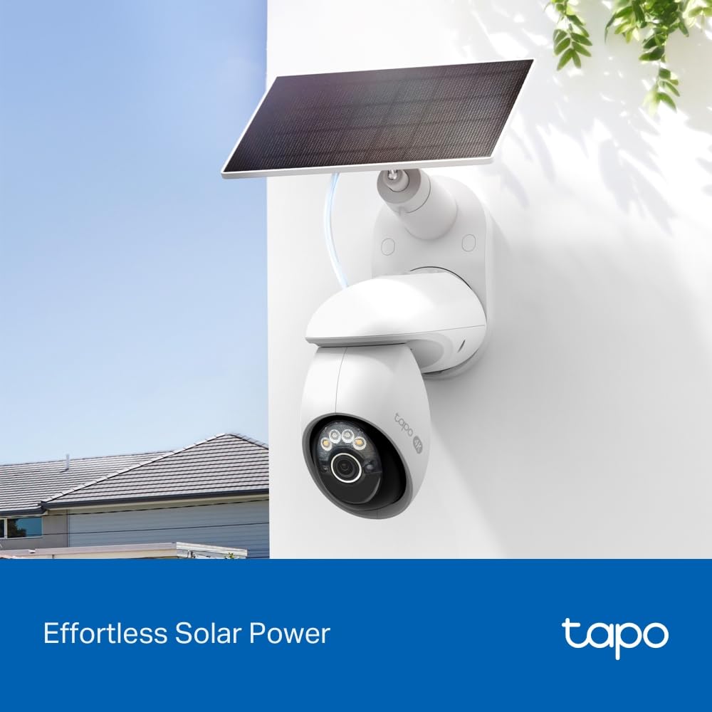 Tapo TC90 KIT 2K 3MP Solar Pan/Tilt Outdoor Security Camera Wireless
