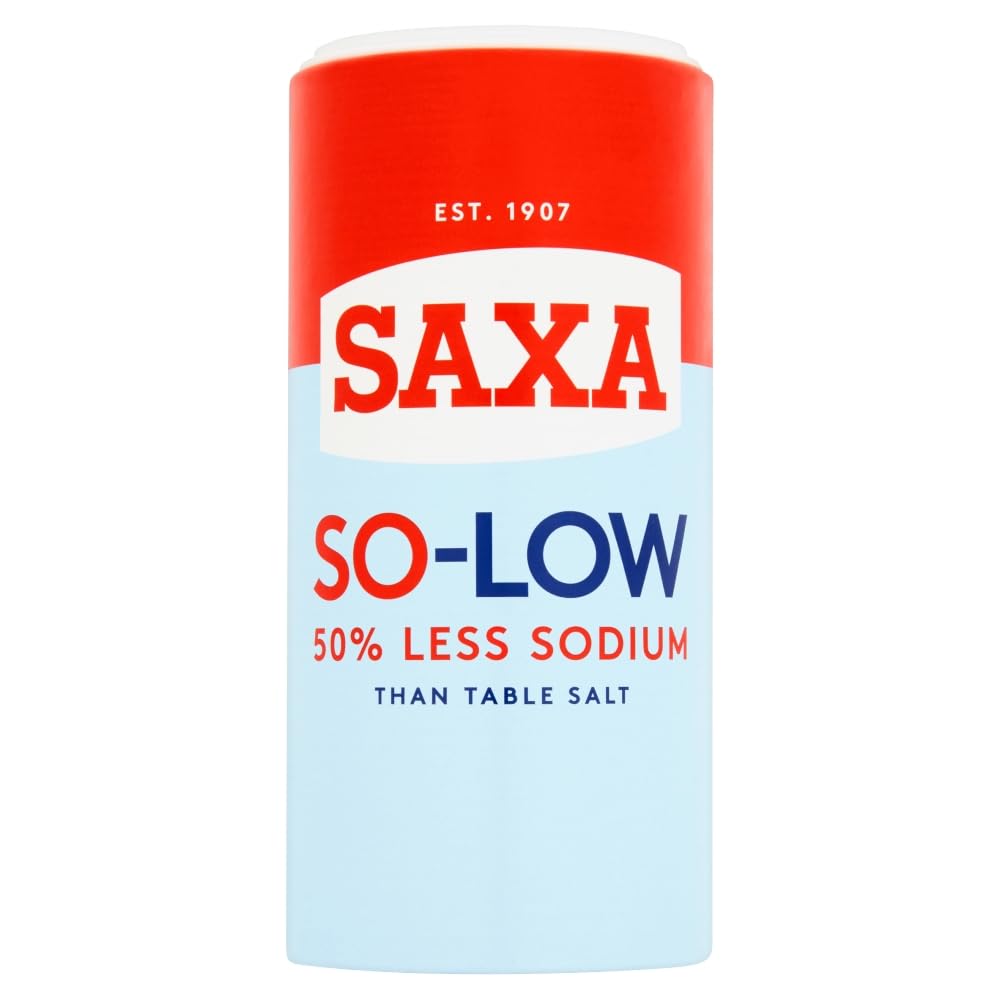 Saxa Fine Table Salt for Table & Cooking, 750 g Drum (1-Pack)