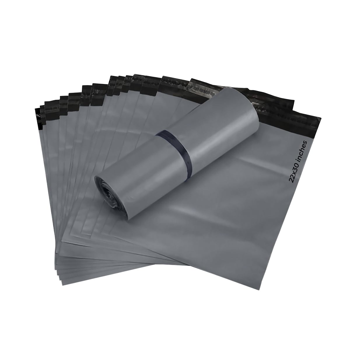 50 Grey Parcel Bags 10" x 14" Self Seal Postage Bag 254mm x 356mm Eco-Friendly Plastic Packaging Delivery Bags A4 Letter Mailing Bag Strong Waterproof Poly Mailers