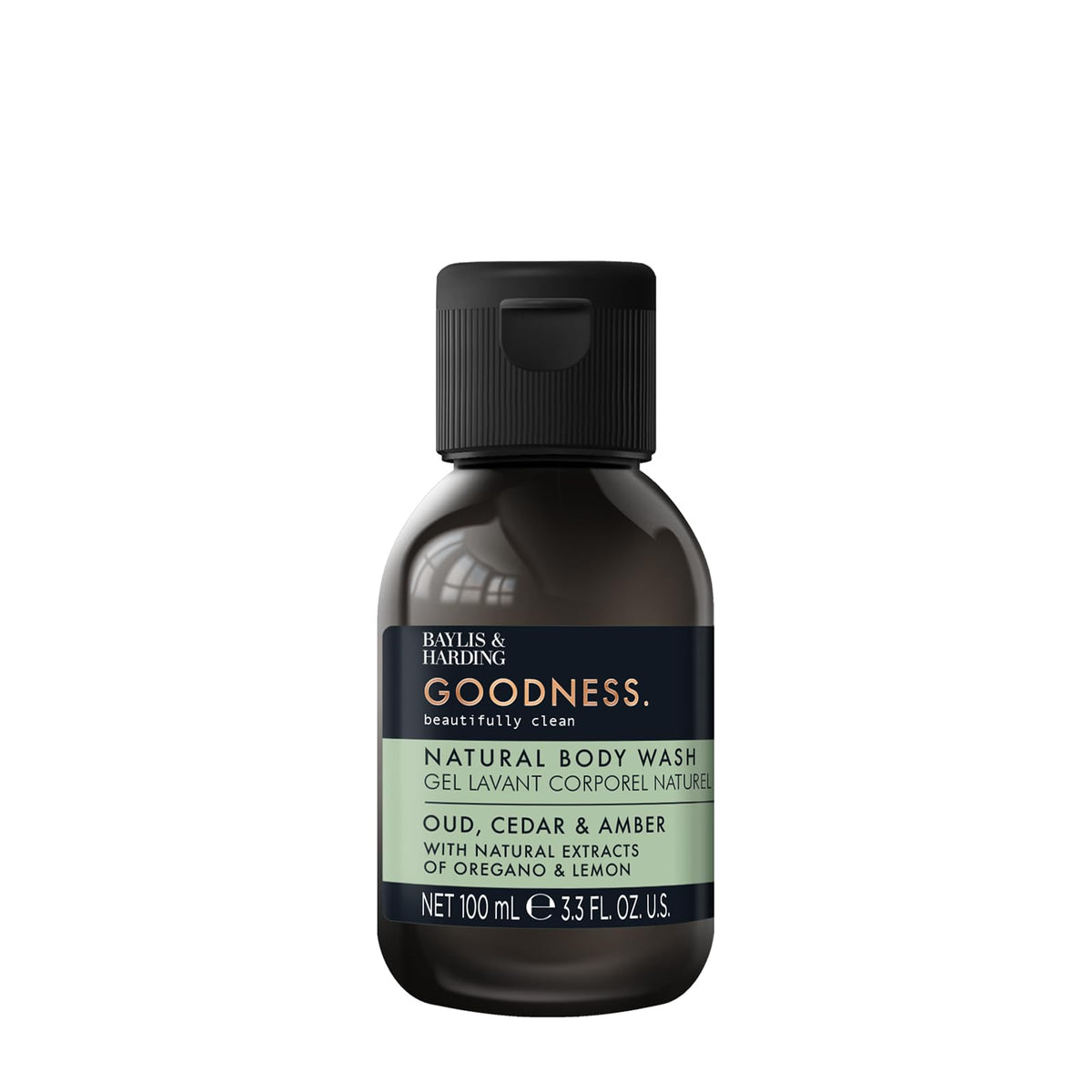 Baylis & Harding Goodness Natural Body Wash 500ml 3 pack