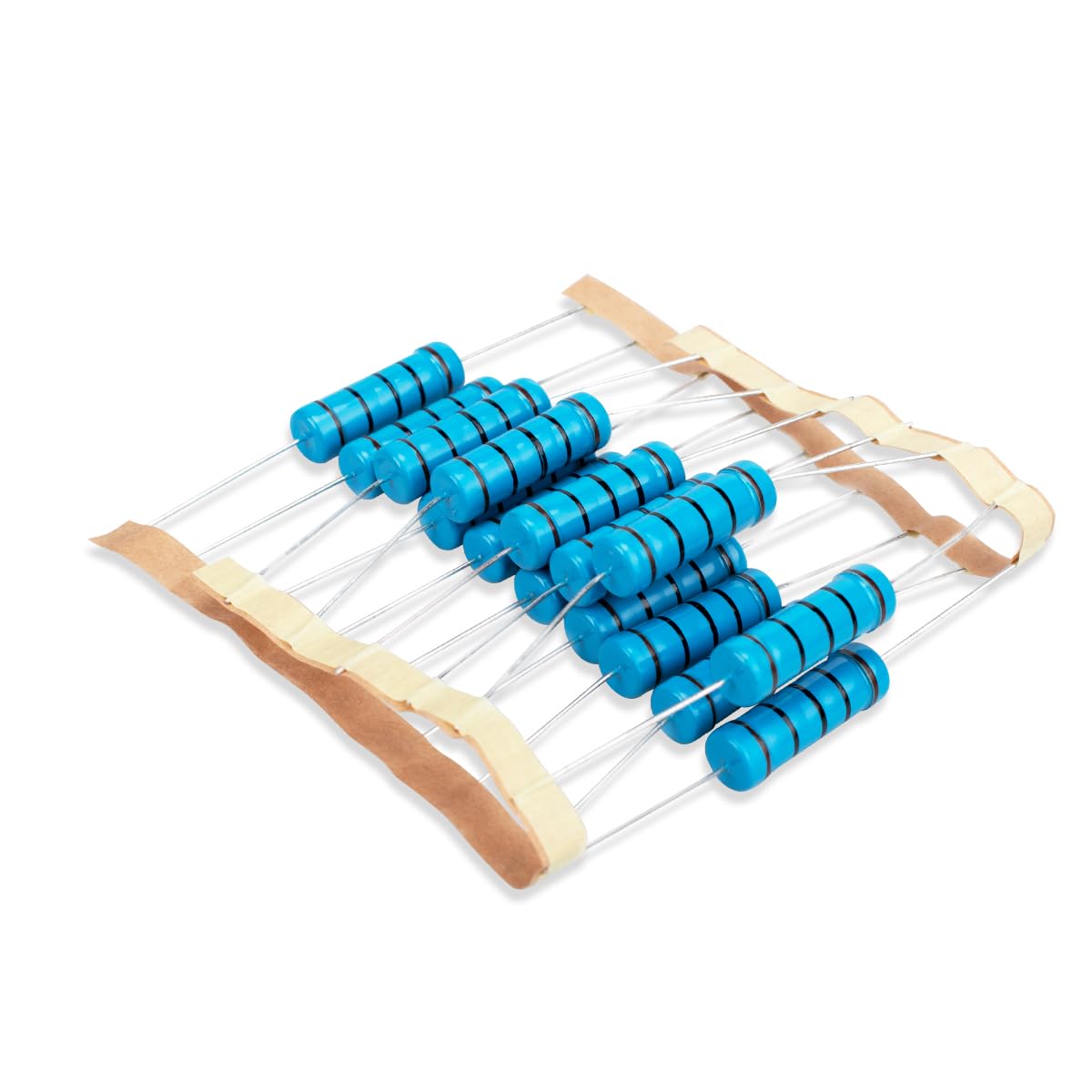 50 Pcs 1W 1% Tolerance 0.1 Ohm Metal Film Resistor Resistance for DIY Project and Experiments