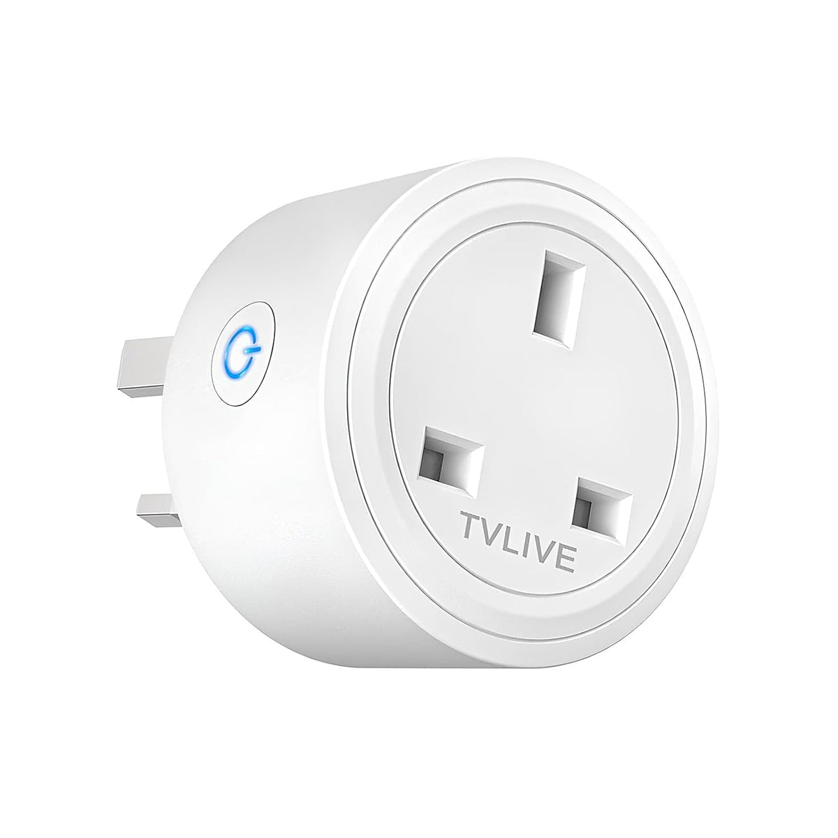 Smart Plug, TVLIVE 2 Pack Smart Plugs that Work with Alexa (Echo, Echo Dot), Google Home Voice Control, Energy Monitoring, Remote Control, Timer & Schedule, smart wifi plug socket UK, No Hub Required