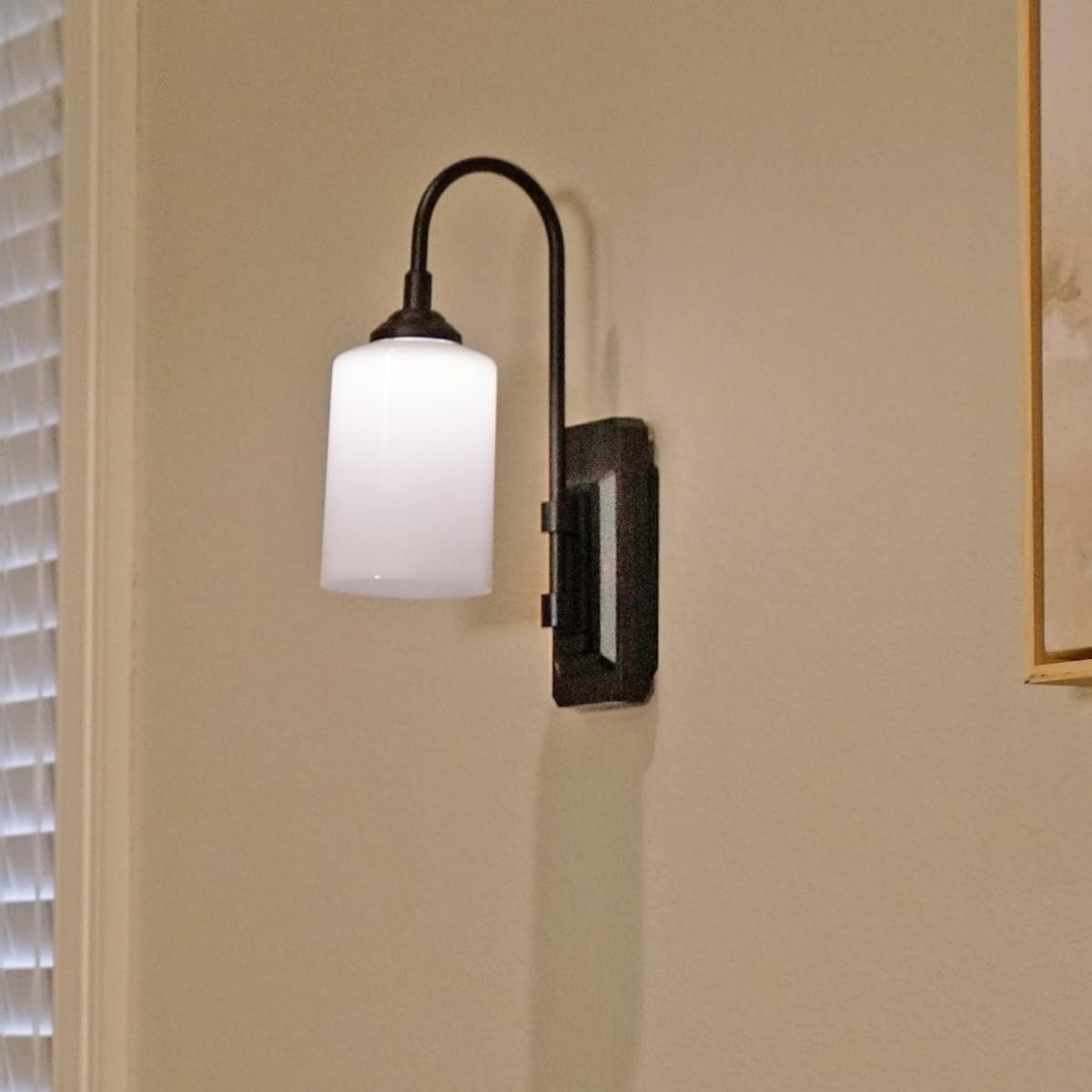 JML Smart Sconce Battery Operated Wall Light with Remote Control