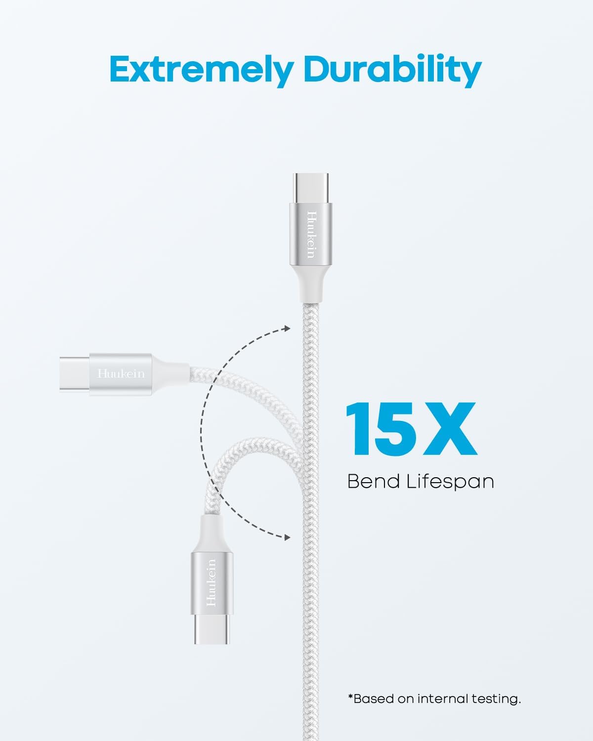 iPhone 17/16/15 Carplay Cable, 1M USB A to USB C Cable Fast Charging Nylon