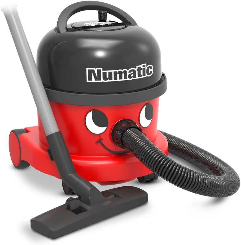 Numatic NRV240-11 Henry Vacuum Cleaner 620W 9L Commercial Dry Red - 3 Years Warranty - 2026 Model