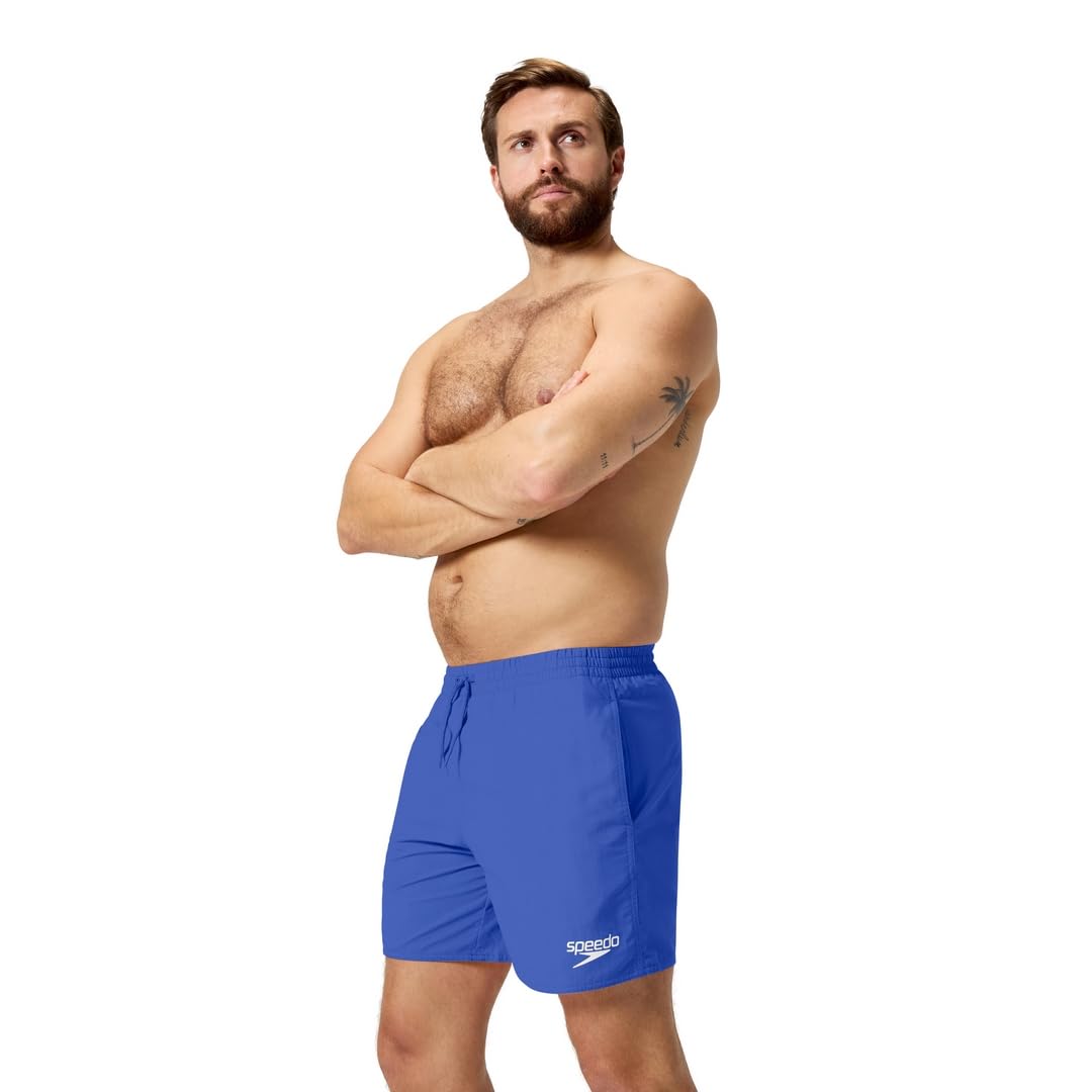 Speedo 16" Watershort Swimming Trunks| Quick Dry | Comfortable Fit | Classic Style | Drawstring Waist