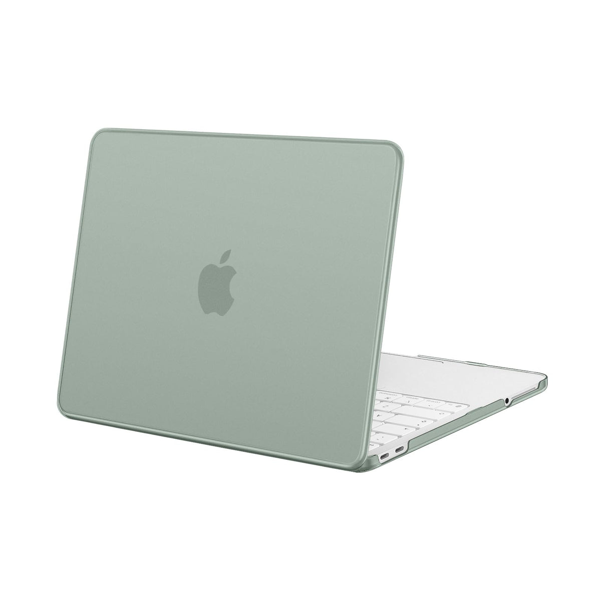 MOSISO Compatible with MacBook Air 15 inch Case 2026, Antique Green