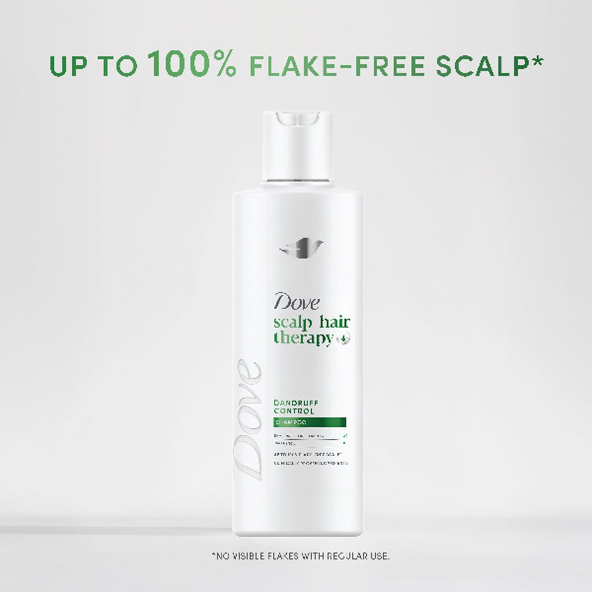 Dove Scalp + Hair Therapy Dandruff Control Shampoo hair care with Salicylic Acid, Piroctone and Panthenol for up to 100% flake-free scalp* 400 ml