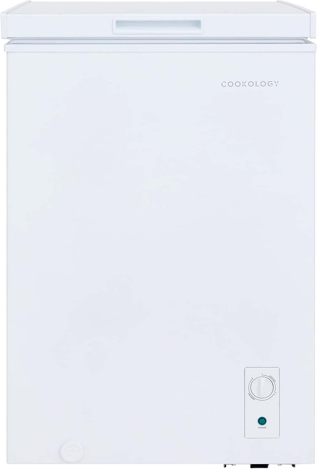 Cookology 99L Freestanding Chest Freezer - Adjustable Feet - White
