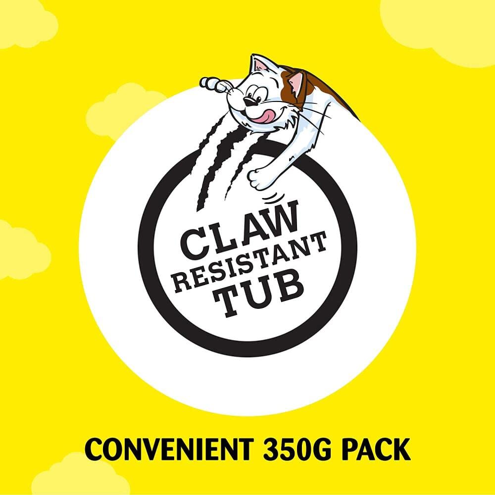 Dreamies Meaty Sticks 84-Piece, Cat Treats Tasty Snacks with Delicious Salmon, Pack of 14 x (30 g)